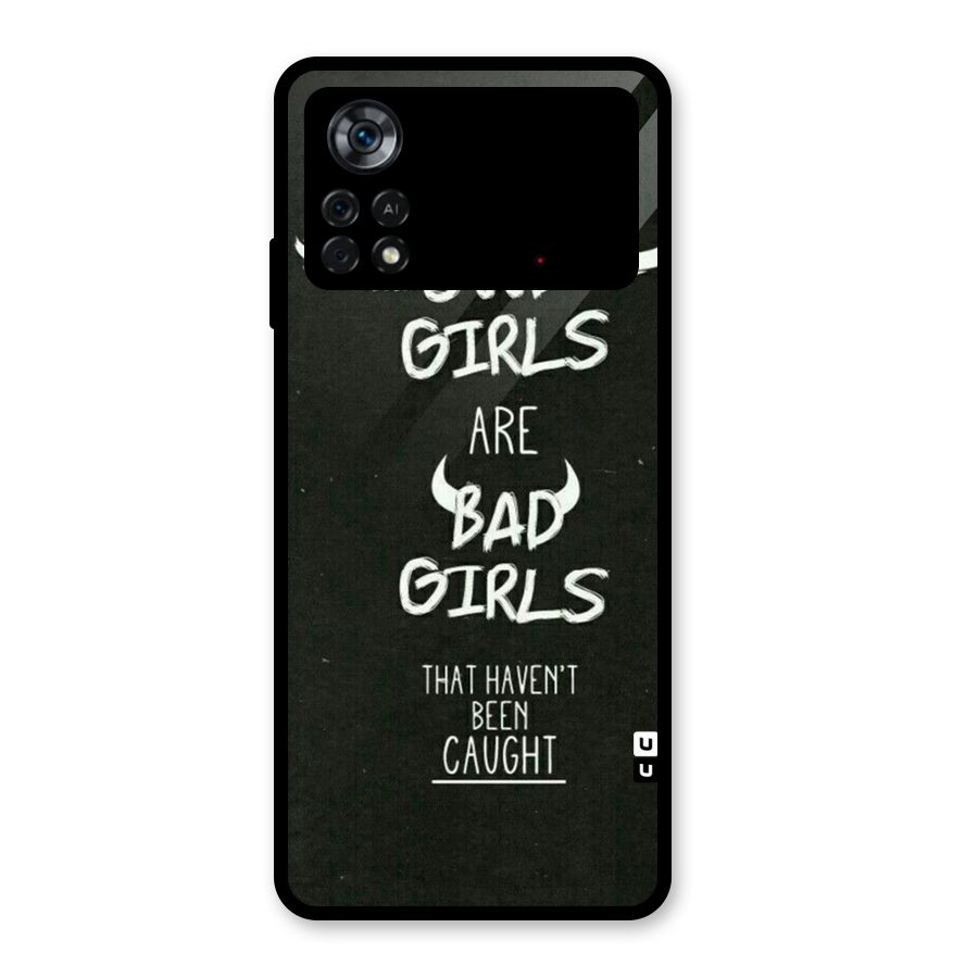 Good Bad Girls Glass Back Case for Poco X4 Pro 5G