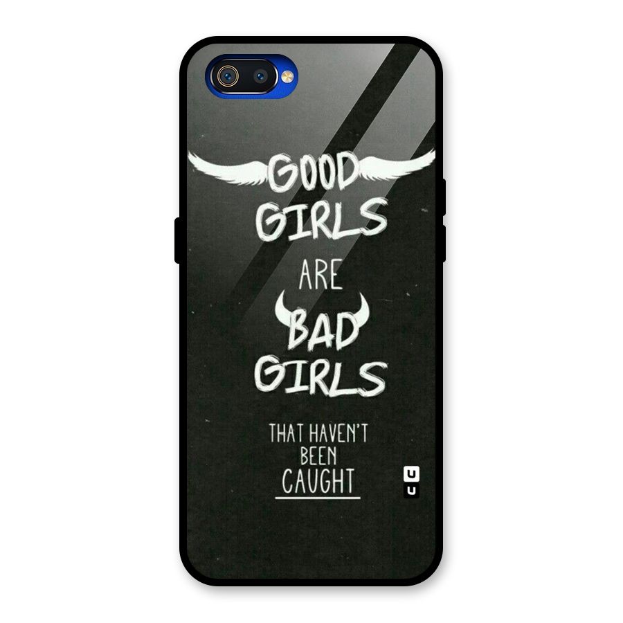 Good Bad Girls Glass Back Case for Realme C2