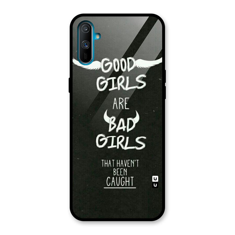 Good Bad Girls Glass Back Case for Realme C3