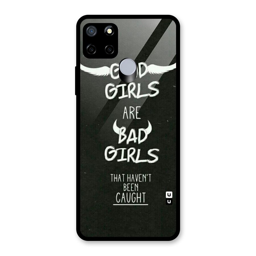 Good Bad Girls Glass Back Case for Realme Narzo 20