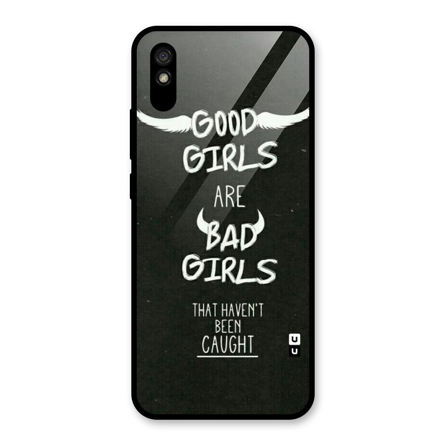 Good Bad Girls Glass Back Case for Redmi 9i