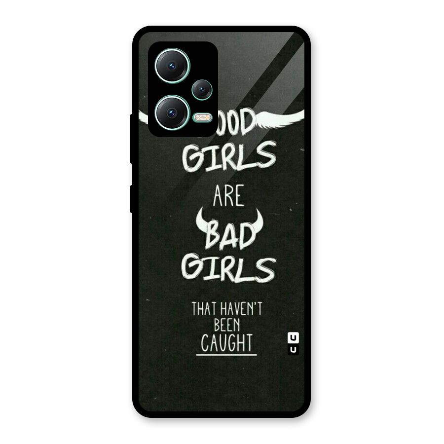 Good Bad Girls Glass Back Case for Redmi Note 12 5G