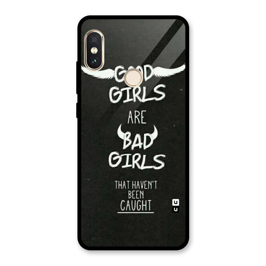 Good Bad Girls Glass Back Case for Redmi Note 5 Pro
