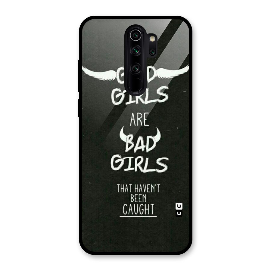 Good Bad Girls Glass Back Case for Redmi Note 8 Pro