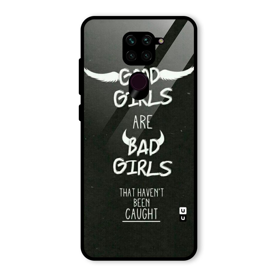 Good Bad Girls Glass Back Case for Redmi Note 9