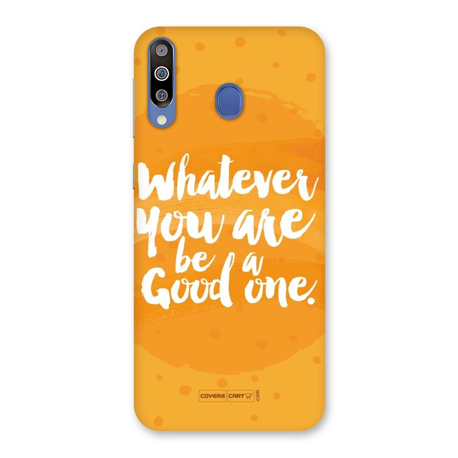 Good One Quote Back Case for Galaxy M30