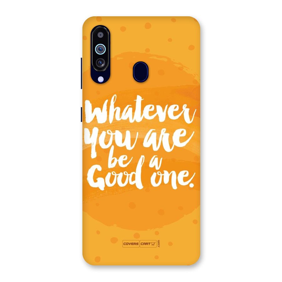 Good One Quote Back Case for Galaxy M40