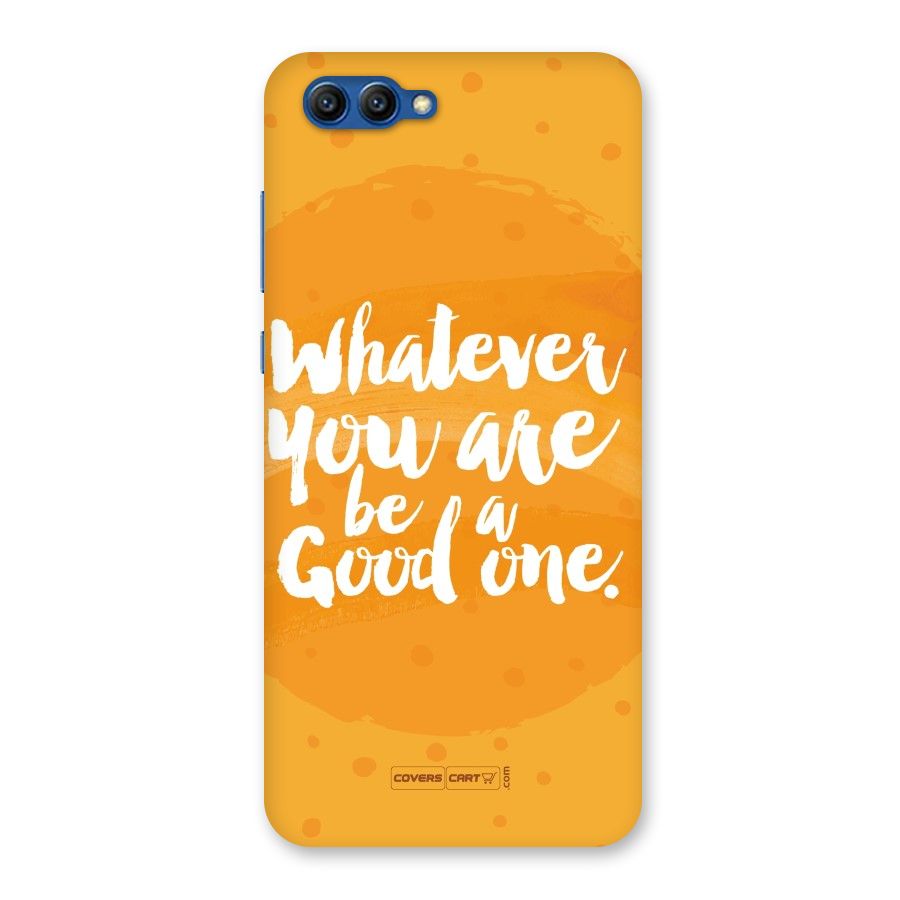 Good One Quote Back Case for Honor View 10