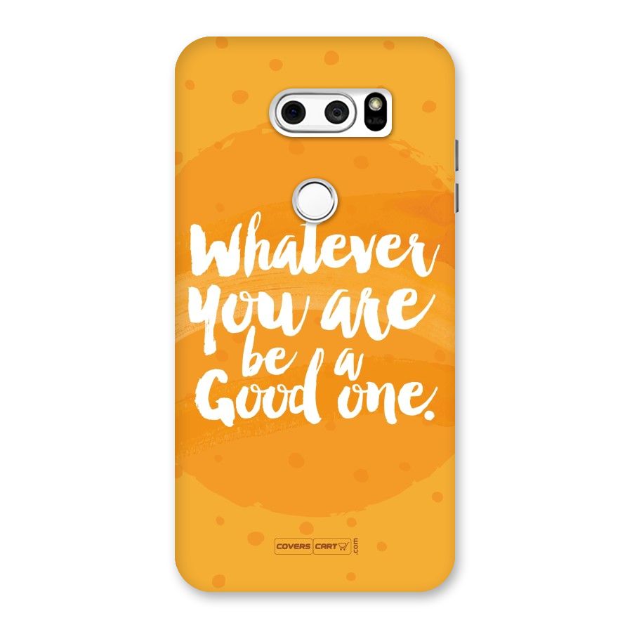 Good One Quote Back Case for LG V30