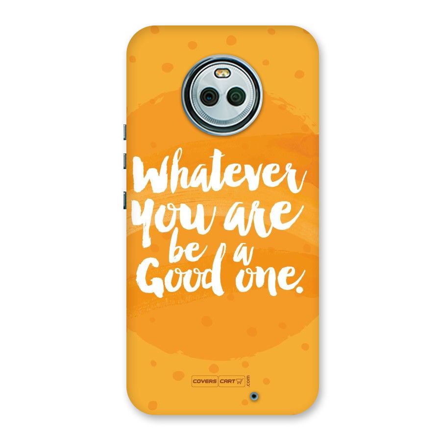 Good One Quote Back Case for Moto X4