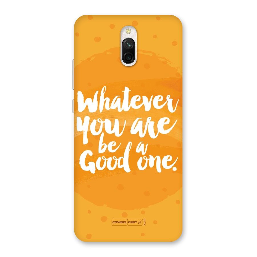 Good One Quote Back Case for Redmi 8A Dual