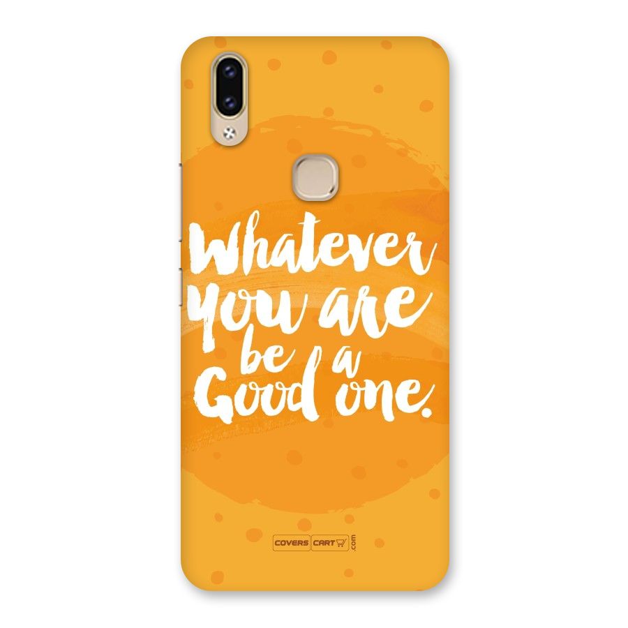 Good One Quote Back Case for Vivo V9 Youth
