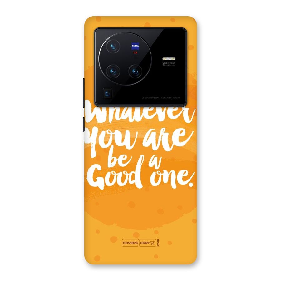 Good One Quote Back Case for Vivo X80 Pro