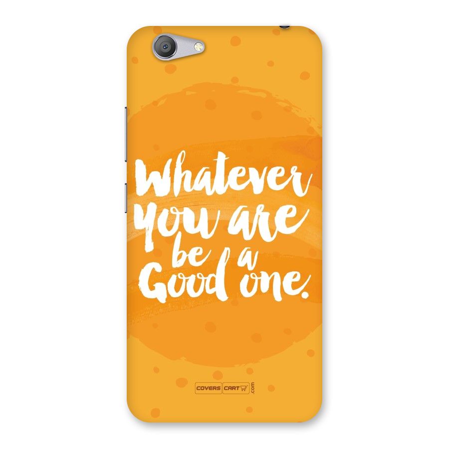 Good One Quote Back Case for Vivo Y53
