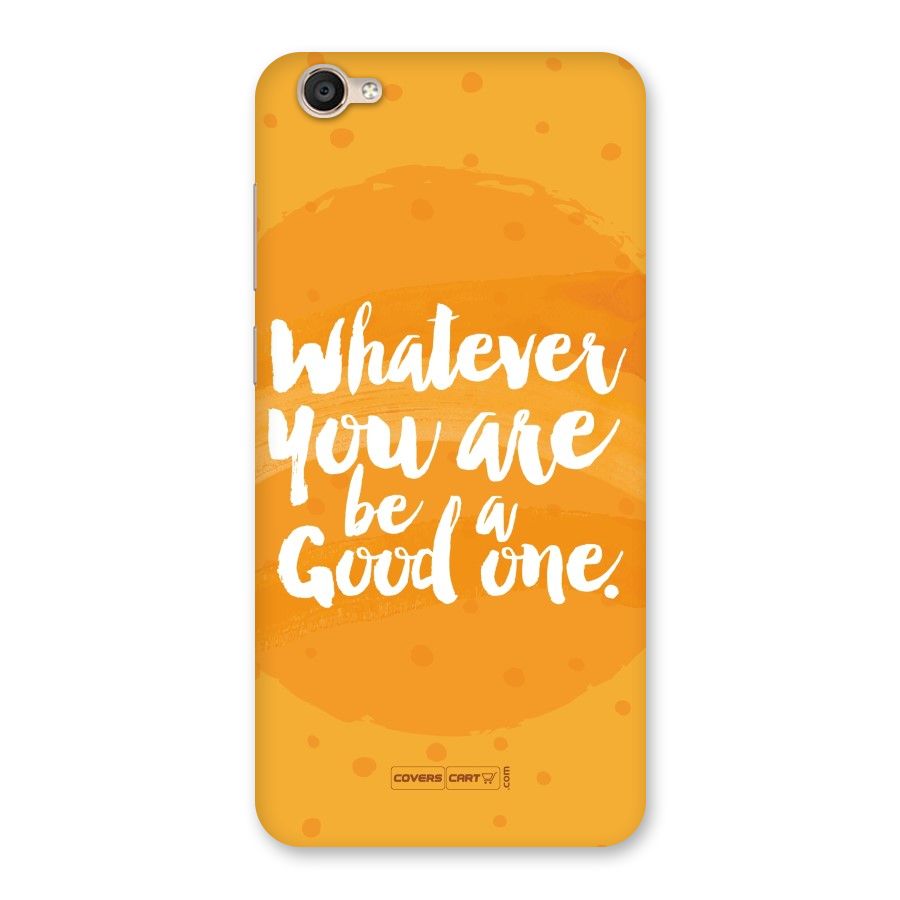 Good One Quote Back Case for Vivo Y55s
