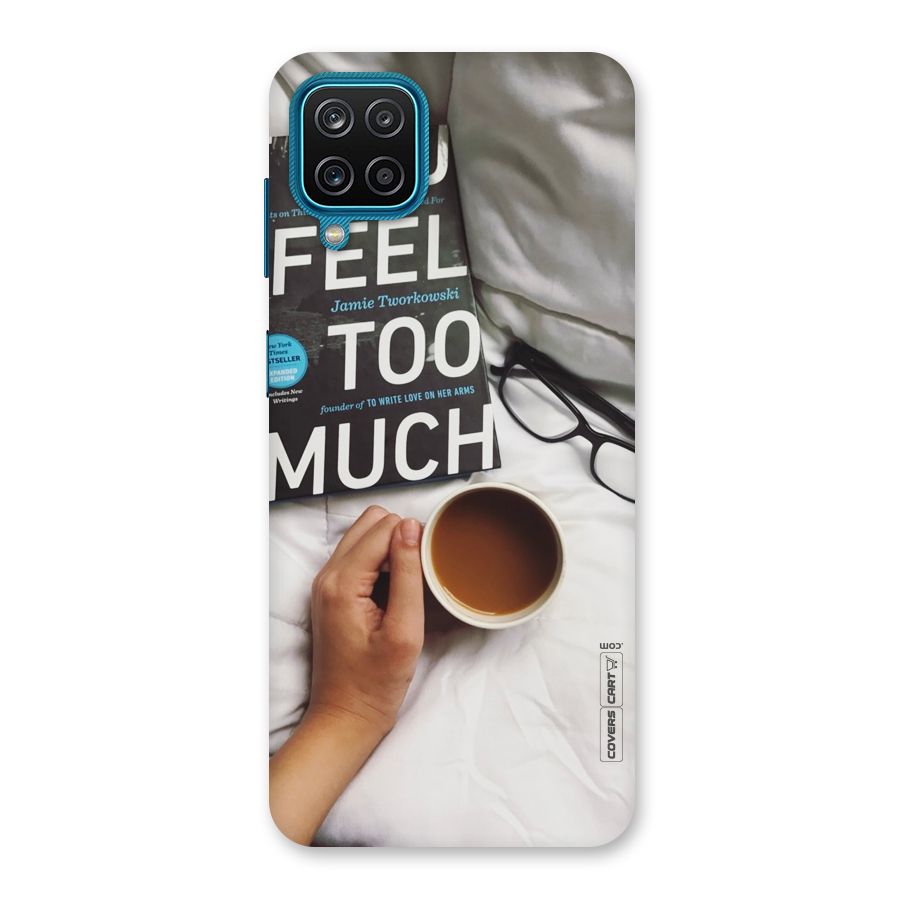 Good Reads And Coffee Back Case for Galaxy M12
