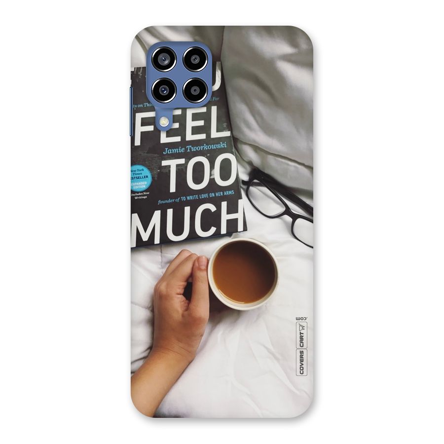 Good Reads And Coffee Back Case for Galaxy M53 5G