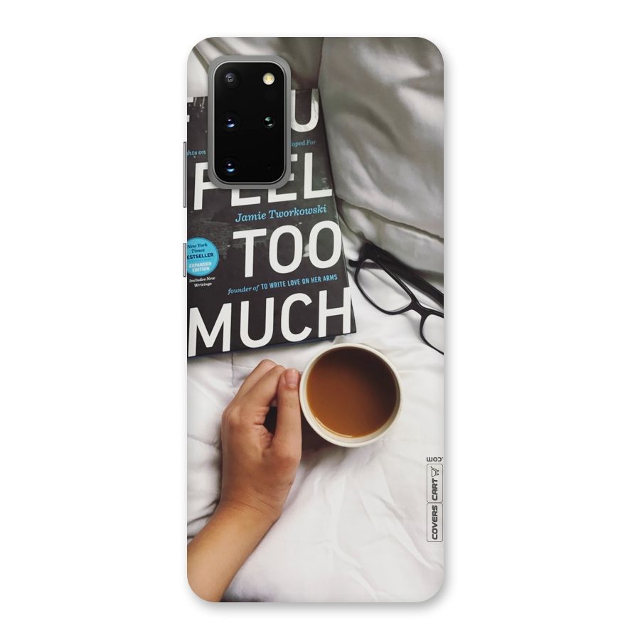 Good Reads And Coffee Back Case for Galaxy S20 Plus