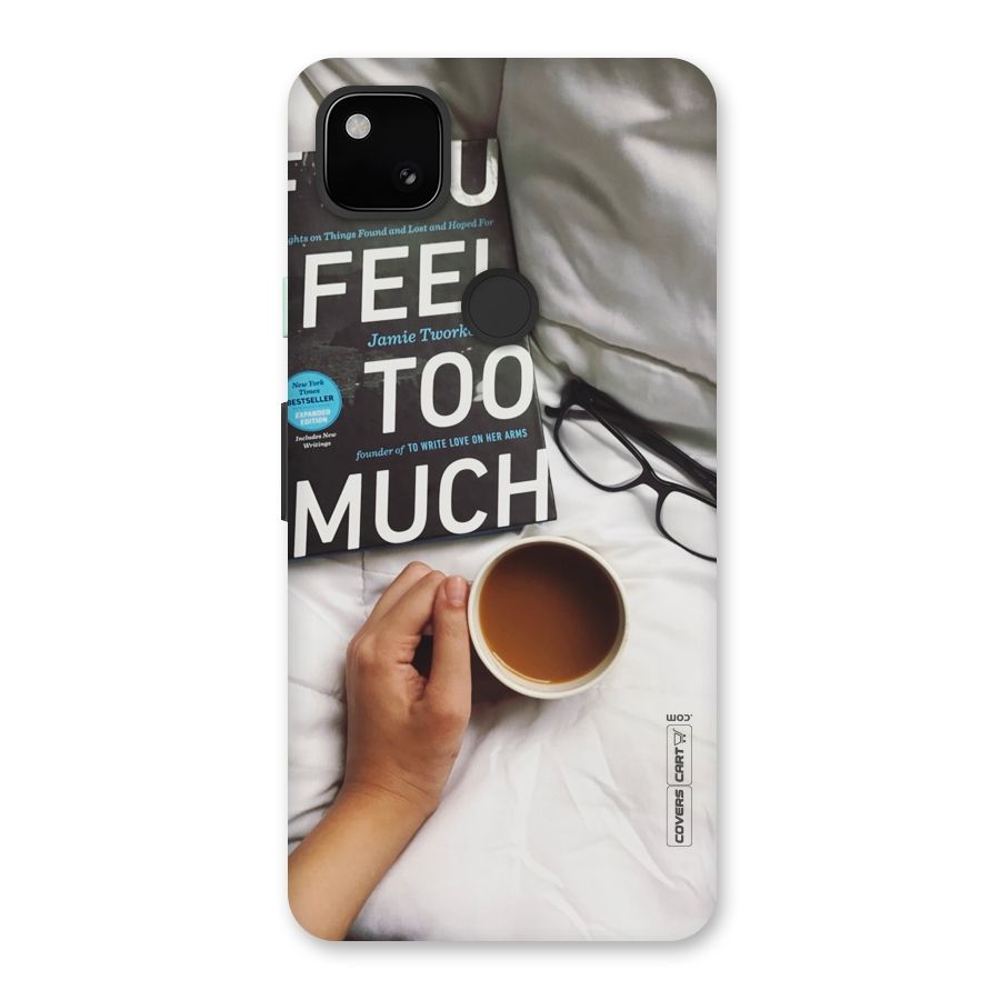 Good Reads And Coffee Back Case for Google Pixel 4a