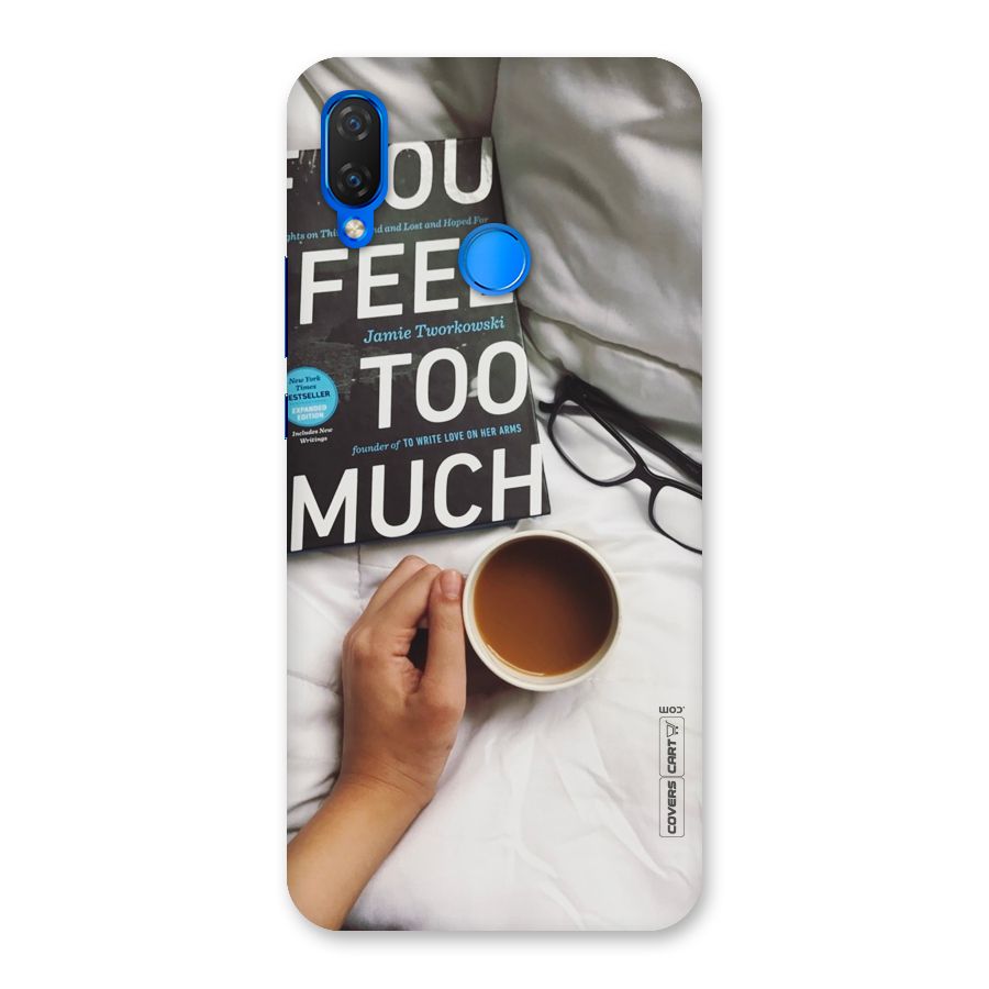Good Reads And Coffee Back Case for Huawei P Smart+