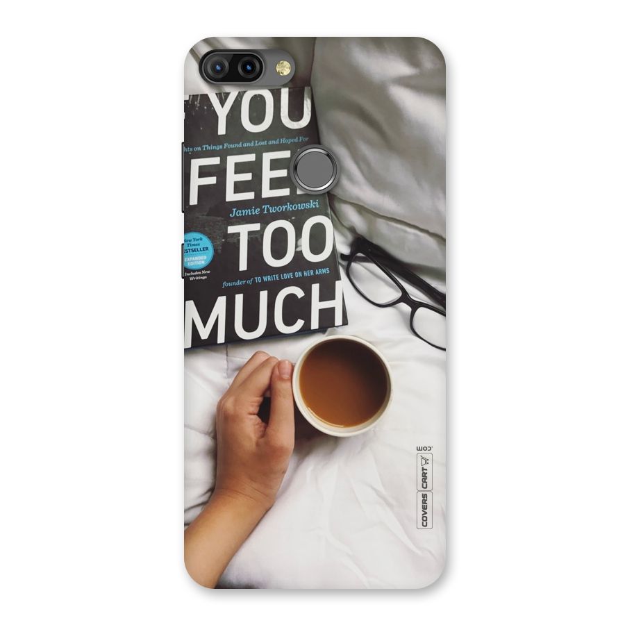 Good Reads And Coffee Back Case for Infinix Hot 6 Pro