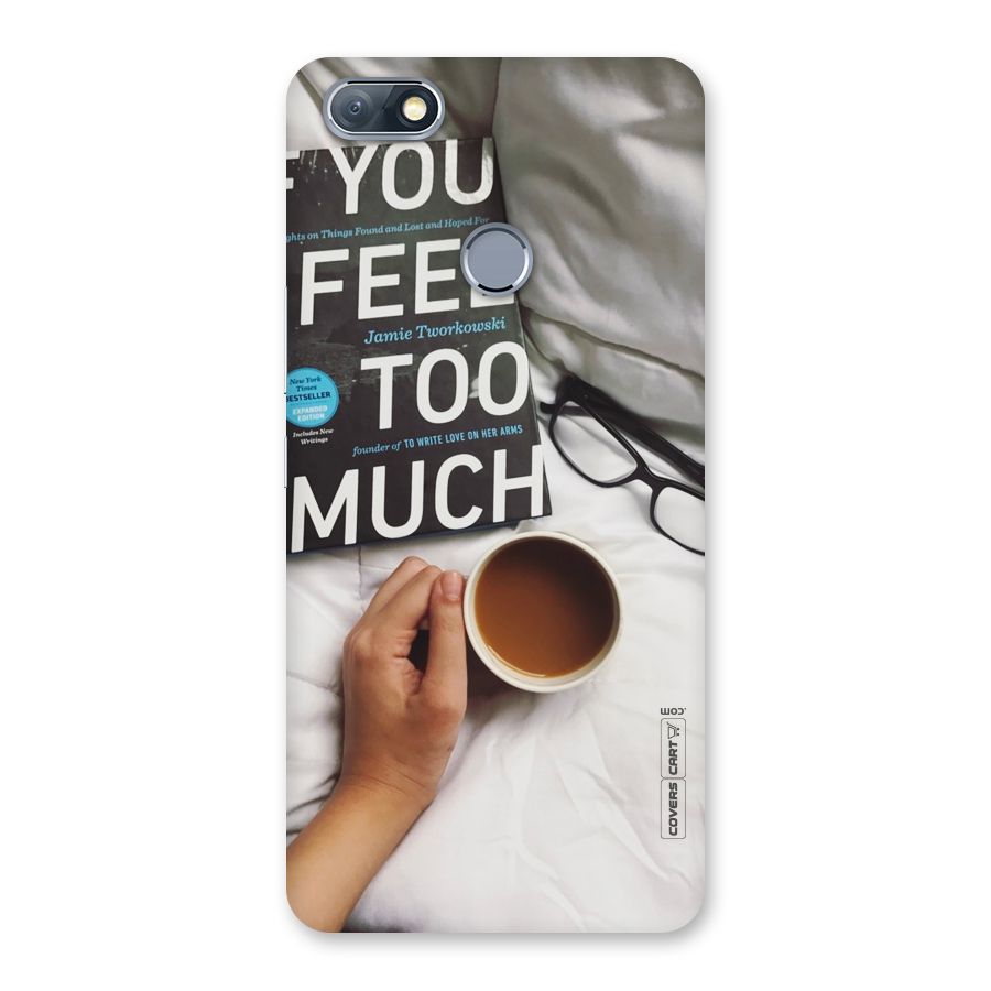 Good Reads And Coffee Back Case for Infinix Note 5