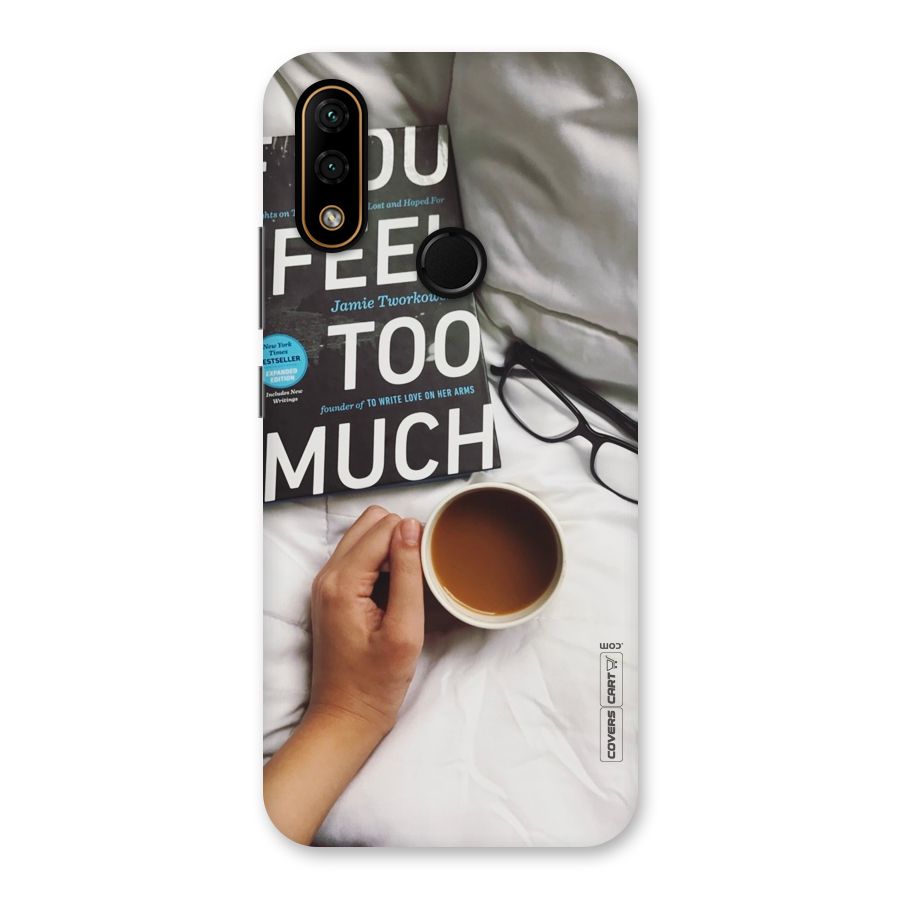 Good Reads And Coffee Back Case for Lenovo A6 Note
