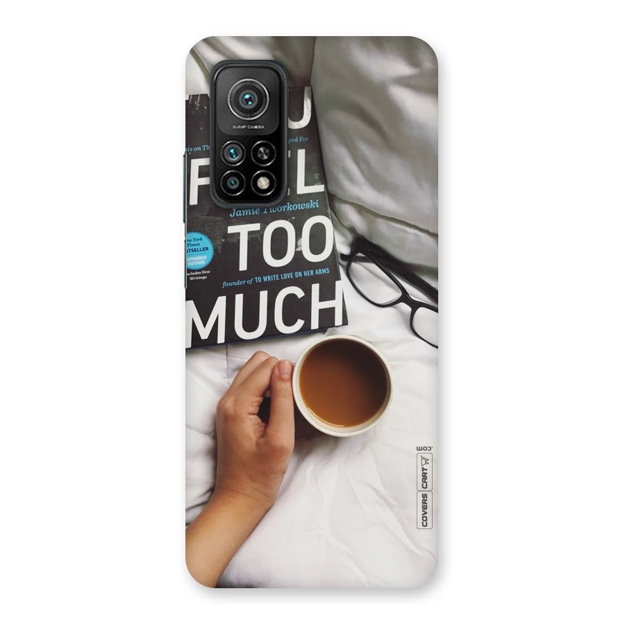 Good Reads And Coffee Back Case for Mi 10T Pro 5G