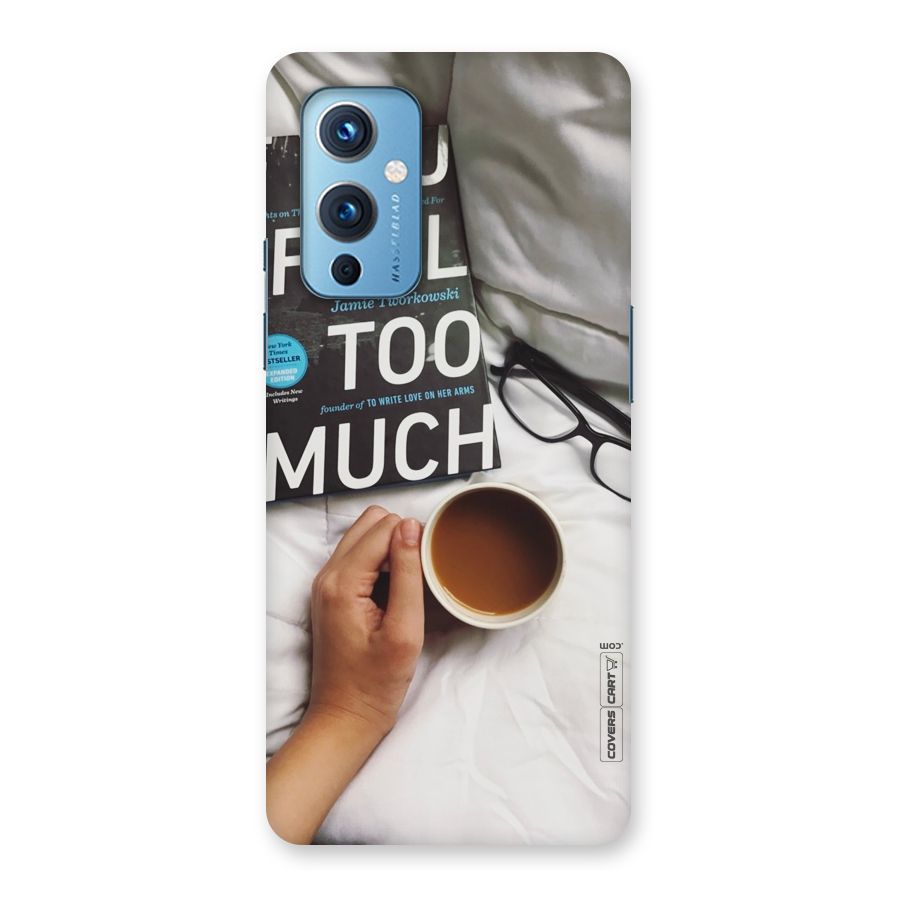Good Reads And Coffee Back Case for OnePlus 9