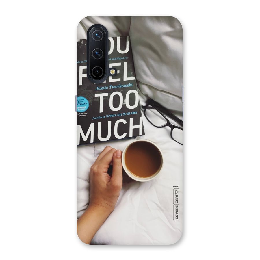 Good Reads And Coffee Back Case for OnePlus Nord CE 5G