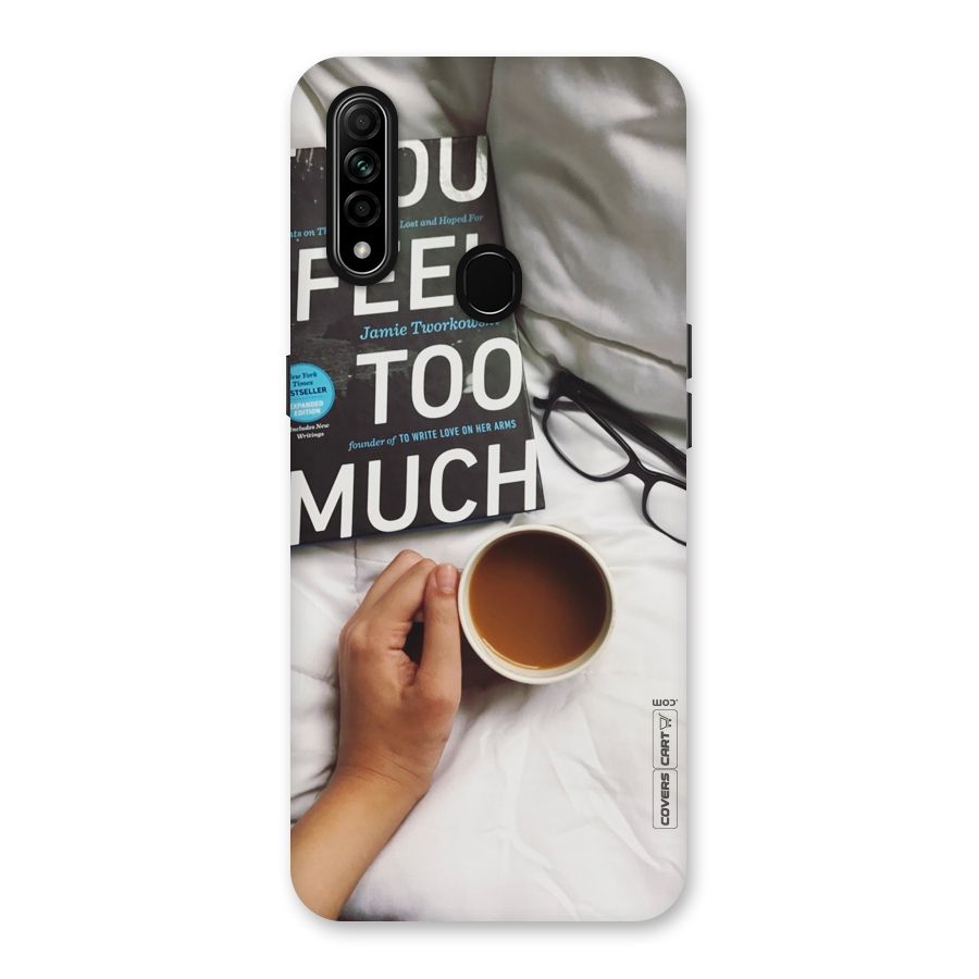 Good Reads And Coffee Back Case for Oppo A31