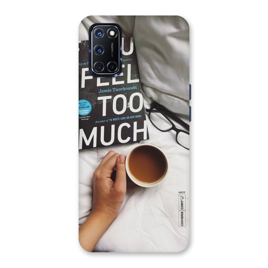 Good Reads And Coffee Back Case for Oppo A52