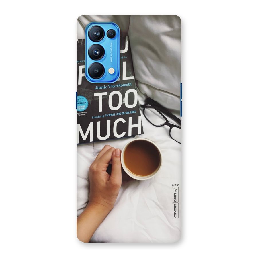 Good Reads And Coffee Back Case for Oppo Reno5 Pro 5G