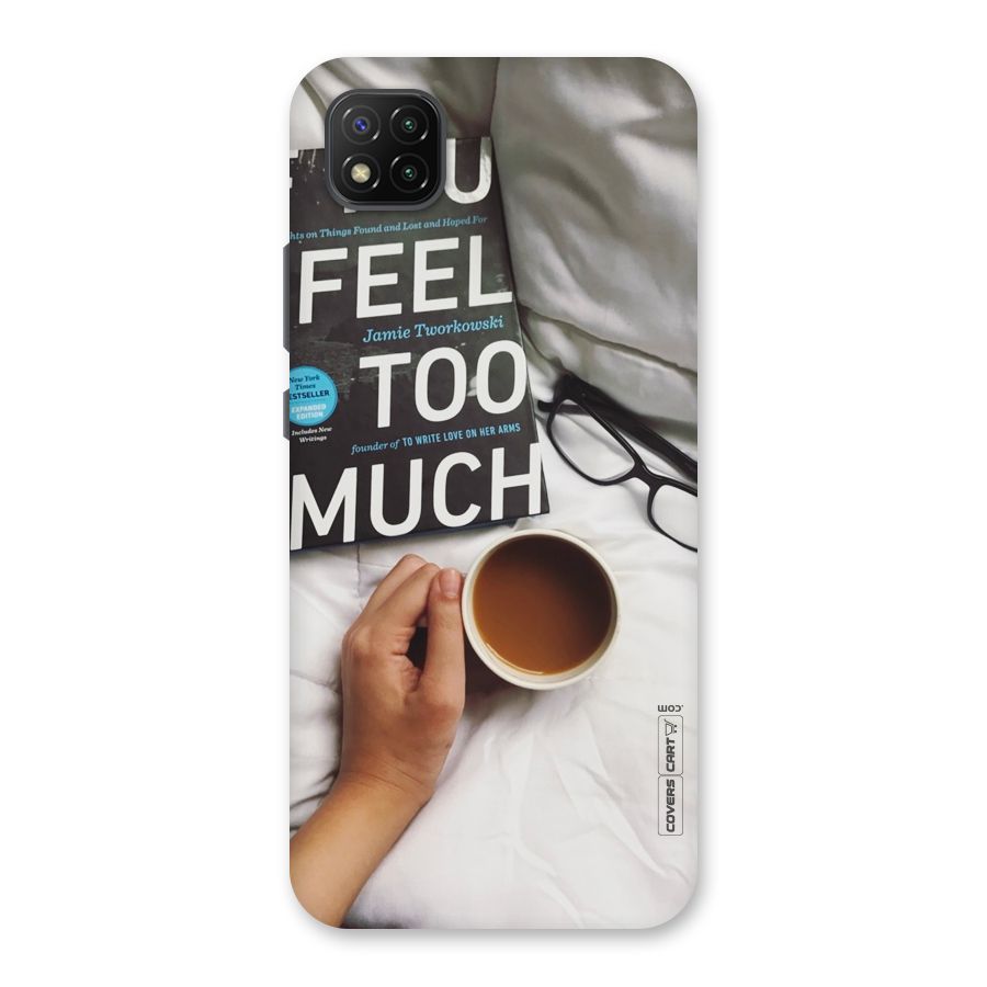 Good Reads And Coffee Back Case for Poco C3