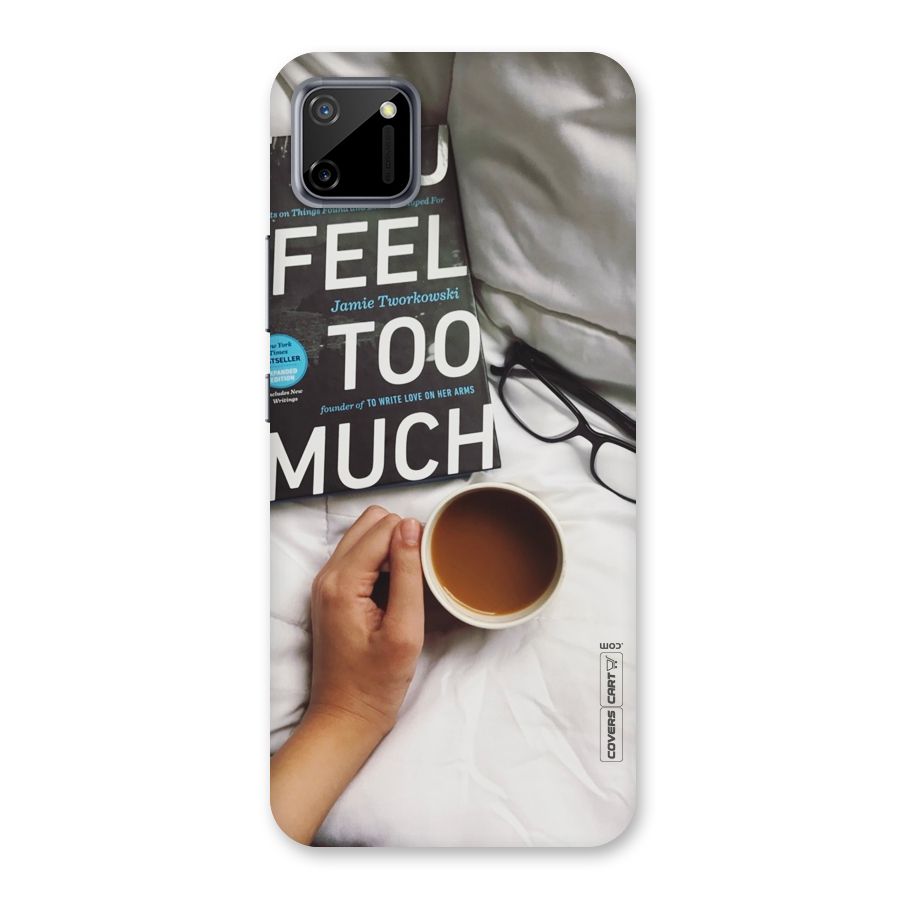 Good Reads And Coffee Back Case for Realme C11