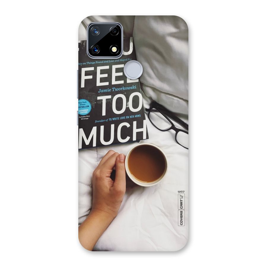 Good Reads And Coffee Back Case for Realme Narzo 20