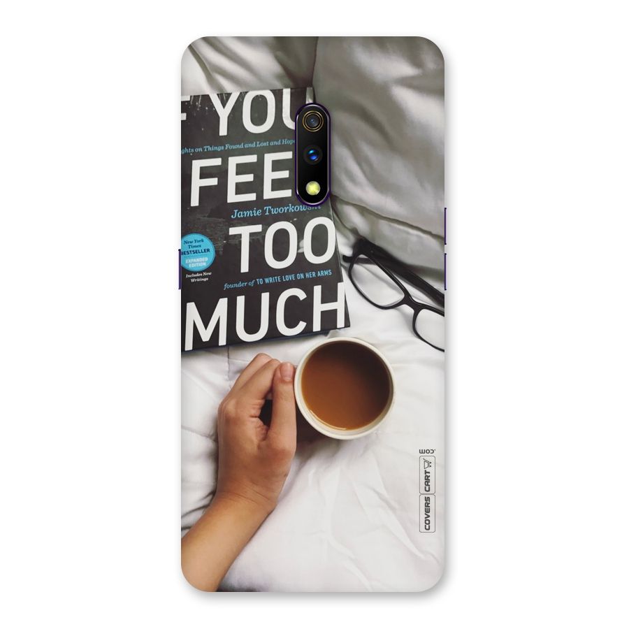 Good Reads And Coffee Back Case for Realme X