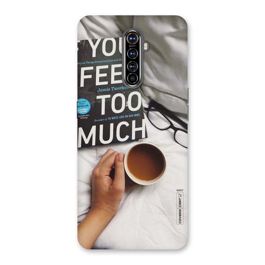 Good Reads And Coffee Back Case for Realme X2 Pro