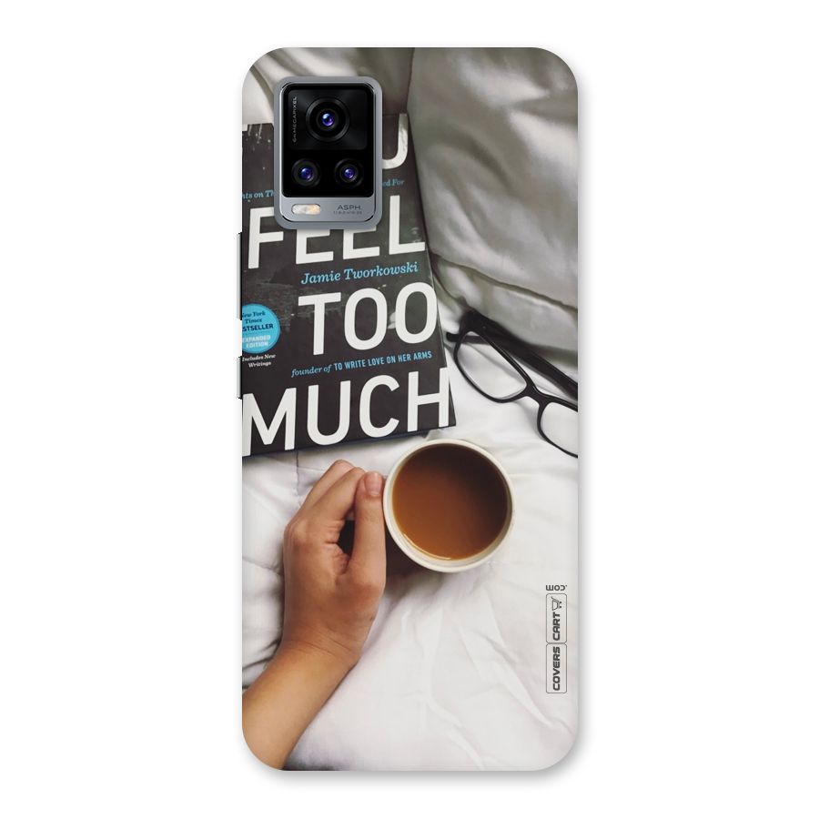 Good Reads And Coffee Back Case for Vivo V20