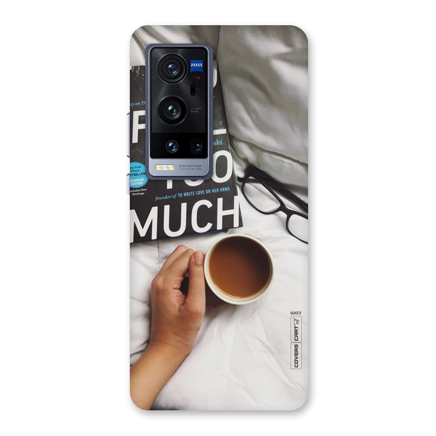 Good Reads And Coffee Back Case for Vivo X60 Pro Plus