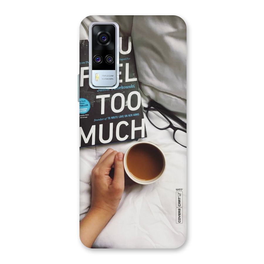 Good Reads And Coffee Back Case for Vivo Y31