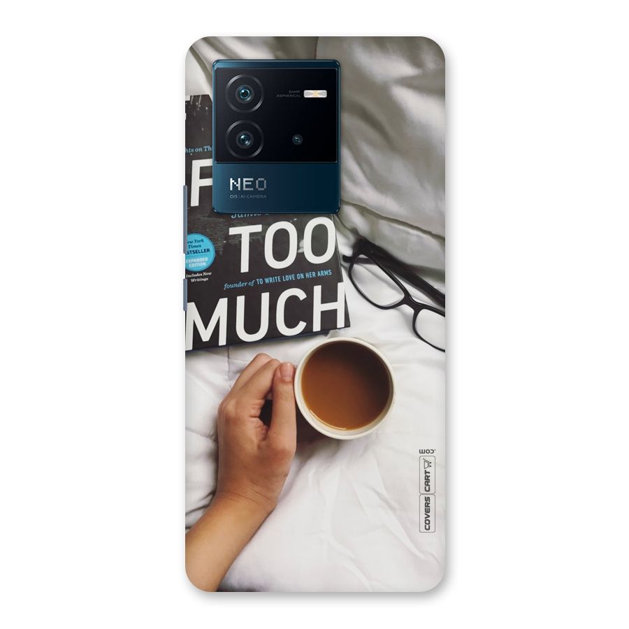 Good Reads And Coffee Back Case for Vivo iQOO Neo 6 5G