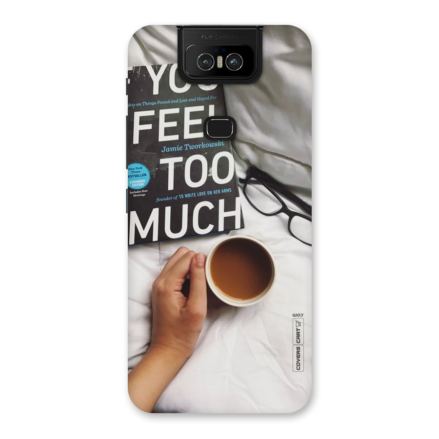 Good Reads And Coffee Back Case for Zenfone 6z