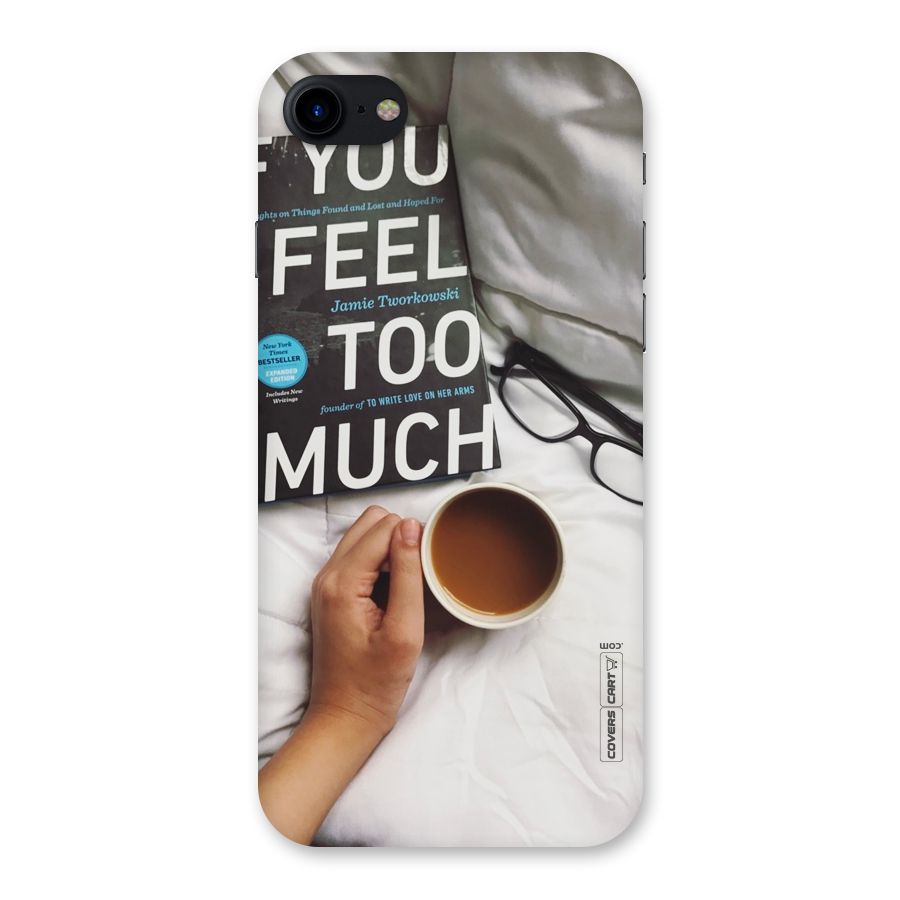 Good Reads And Coffee Back Case for iPhone SE 2020