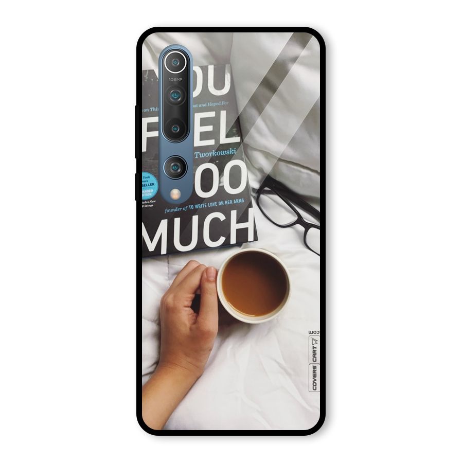 Good Reads And Coffee Glass Back Case for Mi 10