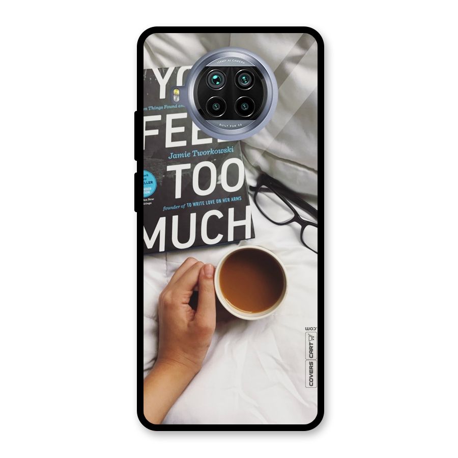 Good Reads And Coffee Glass Back Case for Mi 10i