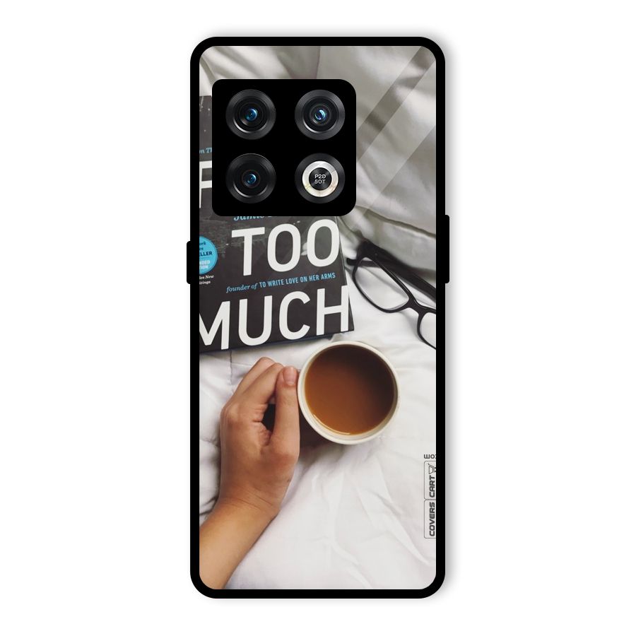 Good Reads And Coffee Glass Back Case for OnePlus 10 Pro 5G