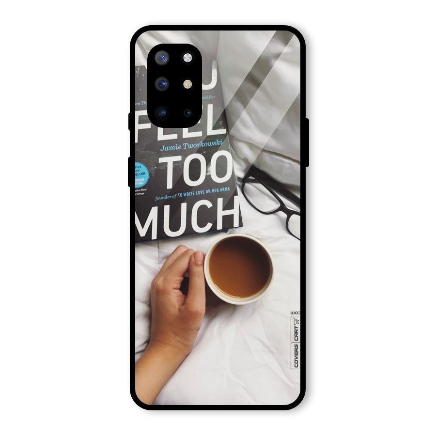 Good Reads And Coffee Glass Back Case for OnePlus 8T