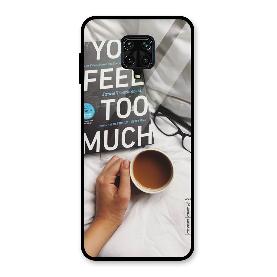 Good Reads And Coffee Glass Back Case for Poco M2 Pro