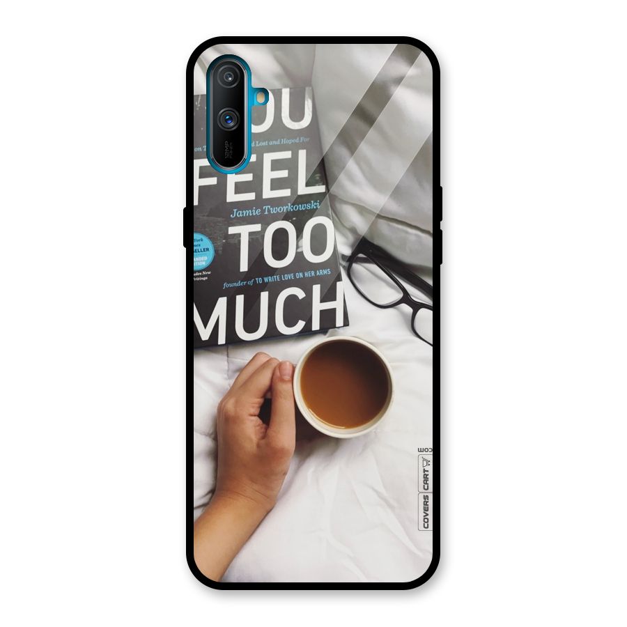 Good Reads And Coffee Glass Back Case for Realme C3